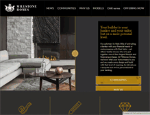 Tablet Screenshot of millstonehomes.ca